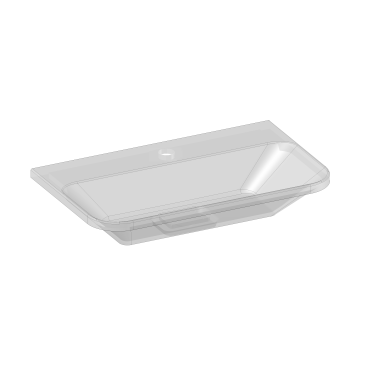 kolekcja Gloria 2.0 Umywalka dolomitowa Gloria z otworu na baterię | Sklep.devo.pl