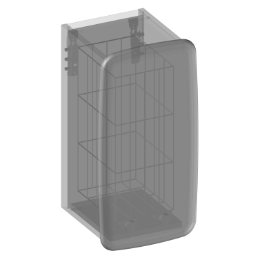 kolekcja Oval Półsłupek wiszący, z koszem | Sklep.devo.pl