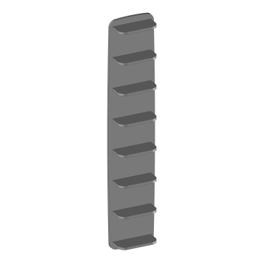 kolekcja Oval Półki wiszące (osiem półek) | Sklep.devo.pl