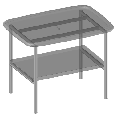 kolekcja Oval Stołek, jedna półka| Sklep.devo.pl