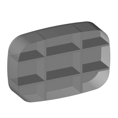 kolekcja Oval Kaseton metalowy| Sklep.devo.pl