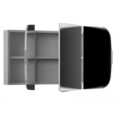 kolekcja Oval Szafka wisząca, troje drzwi z lustrem| Sklep.devo.pl