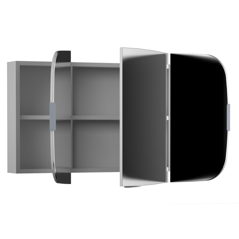 kolekcja Oval Szafka wisząca, troje drzwi z lustrem| Sklep.devo.pl