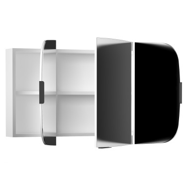 kolekcja Oval Szafka wisząca, troje drzwi z lustrem| Sklep.devo.pl