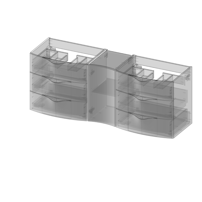 Kolekcja Arc Szafka pod umywalkę lub blat | Sklep.devo.pl