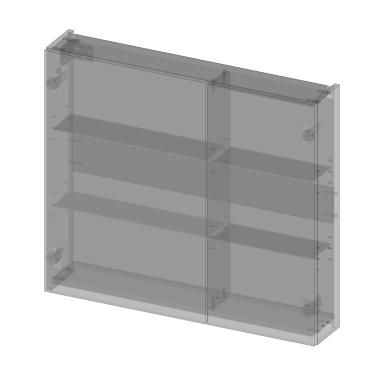Kolekcja Vena 2.0 Szafka wisząca z lustrem dwoje drzwi | Sklep.devo.pl